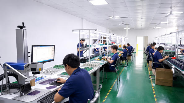 Shenzhen Jutai Comm Co., Ltd. প্রস্তুতকারকের উৎপাদন লাইন