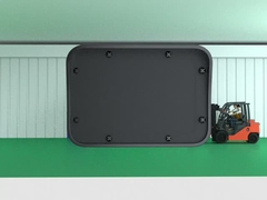 24.১৫০ জিএইচজেড ইন্ডাস্ট্রিয়াল ডোর সেন্সর / মাইক্রোওয়েভ মোশন রাডার ডিটেক্টর