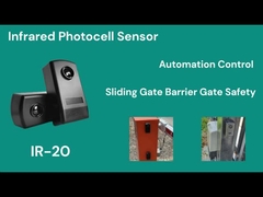 20 মিটার রেঞ্জ আউটডোর ইনফ্রারেড সেন্সর / ইনফ্রারেড সুরক্ষা বিম সেন্সর ব্যারিয়ার গেট সুরক্ষার জন্য