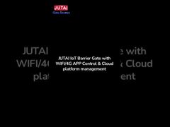 ডিসি ব্রাশলেস মোটর ব্যারিয়ার গেট, ওয়াইফাই কন্ট্রোলার সহ