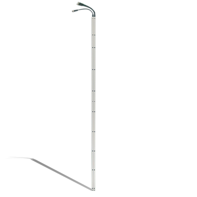 কেনা Steel Mill Overhead Door Safety Curtain Sunlight-Immune Detection Cross-Beam Redundancy System অনলাইনে উৎপাদন