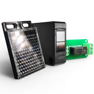 শিল্প অটোমেশন এর জন্য জলরোধী প্রতিফলিত ফটো সেন্সর IRR-7R | ABS+PC হাউজিং